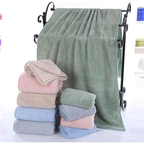 Soft Plaid Striped Towel 100% Cotton Thick Cotton Shower Bathroom Home Spa Towels for Adults Kids Handtuch 70*140cm Toallas