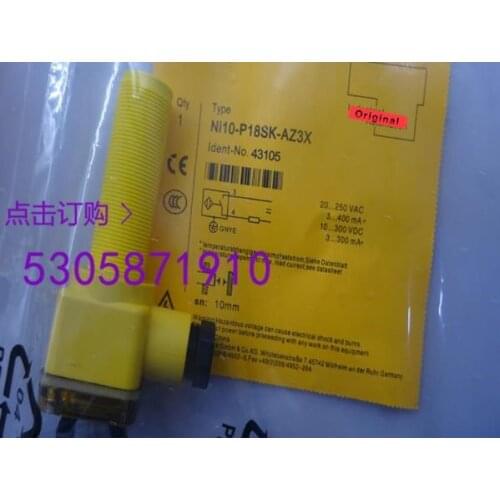 NI10-P18SK-AZ3X NI10-P18SK-RZ3X Switch Sensor AC DC 100% New High Quality
