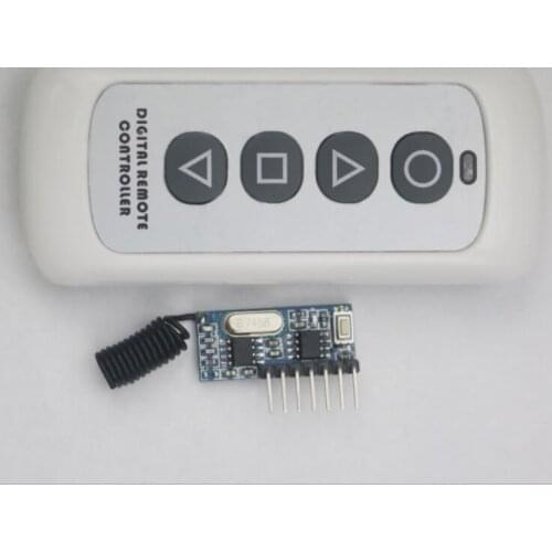 433MHZ LED single 1 channel light - adjusting module Adjustable light LED panel remote control