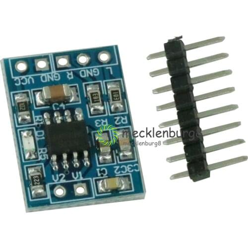 2Pcs HXJ8002 Power Amplifier Board Replace PAM8403 Mini Audio Voice Amplifier Module 2-5.5V 3W Single Channel