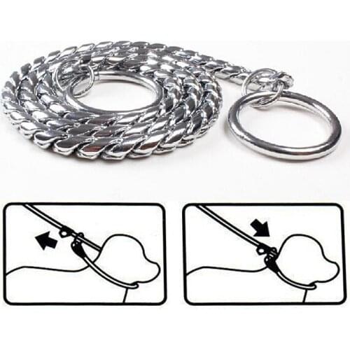 Dog Collar High Quality Pet Snake Chain Pet Products Match P Chain Competition Dedicated Dog Leash