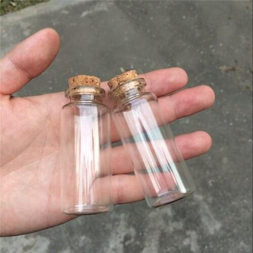 30*80*17mm 40ml Glass Bottles With Cork 50pcs/lot For Wedding Holiday Decoration Christmas Gifts Free Shipping