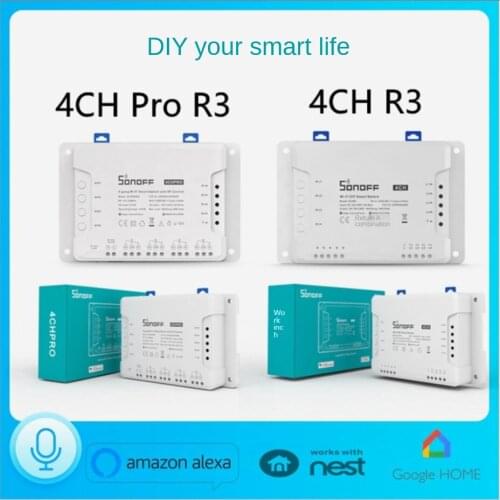 4ch R3/4ch Pro R3 smart WiFi switch modification independent remote control timing