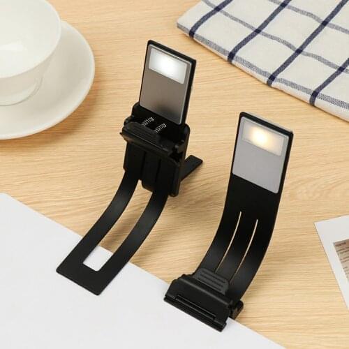 Bookmark Book Light Clip On Reading Lights Soft Light USB Rechargeable Infinite Brightness Levels Reading Lamp