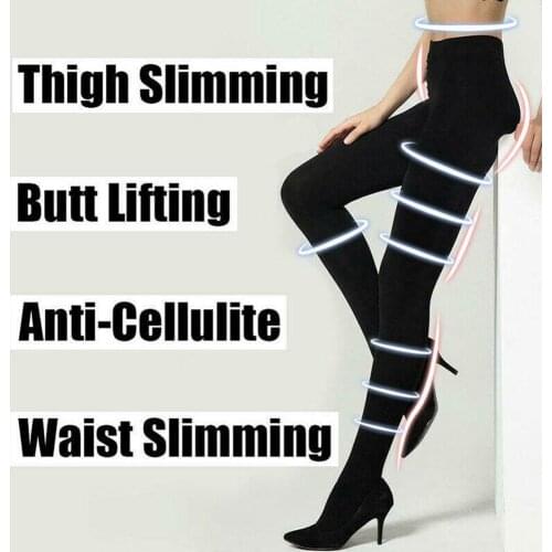 200M Power Hip up Tights Push up Slimming Leg Stockings Compression Bodybuilding Pantyhose A1F4