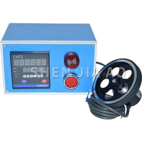 1PC CH72 Meter Meter Electronic Encoder Wheel Roll To Measure The Length Meter Record Digital Display Electronic Meter 220V