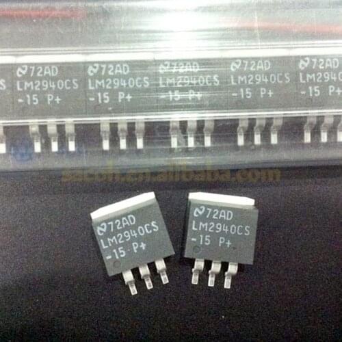 10Pcs LM2940CS-15 LM2940CSX-15 LM2940CS-12 LM2940CS-9.0 LM2940CS-5.0 TO263 1.25A High Current Low Dropout Regulato