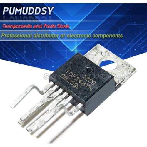 10PCS TOP243YN TOP243Y TOP243 TOP243 TO220 IC