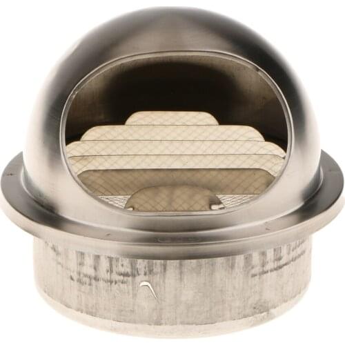 113mm Smoke Exhaust Outlet Hood Marine Boat RV Camper Universal