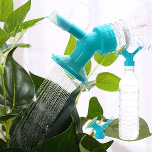 2 In 1 Watering Sprinkler Nozzle For Flower Waterers Bottle Garden Watering Cans Sprinkler Plant Irrigation Easy Watering Tool