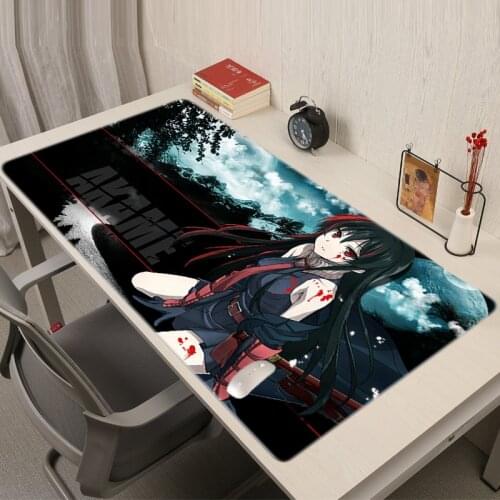 Akame Ga Kill Anime Mouse Pad Gamer Table Pads Pc Gamer Complete Rug Gaming Keyboard Mausepad Gamers Accessories Cannabis Mice