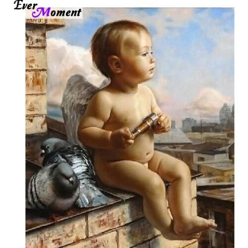 Diy Diamond painting cross stitch people crystal diamond sets unfinish decorative full diamond embroidery boy ASF018