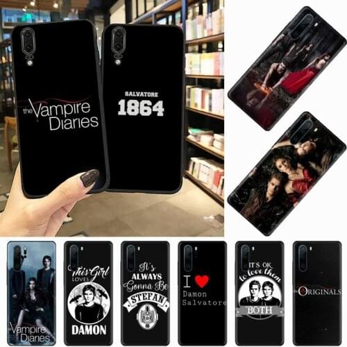 The Vampire Diaries Stefan Damon Salvatore high quality Phone Case For Huawei honor Mate P 10 20 30 40 Pro 10i 9 10 20 8 x Lite