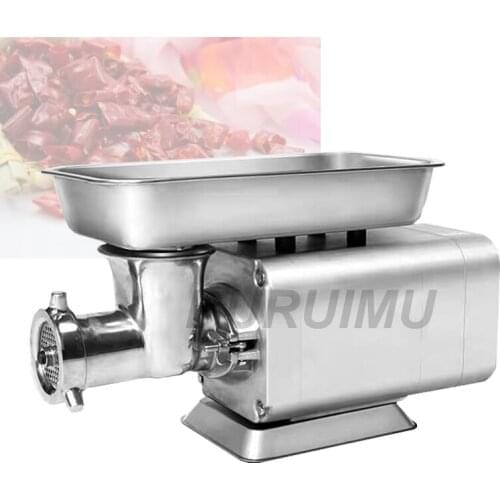 Electric Sausage Machine Multifunction Stainless Steel Meat Mincer Home Commercial Meat Grinder Food Grinding Mincing Cutter