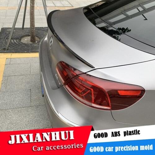ForVW CC Spoiler 2009-2016 Volkswagen CC ZSK Spoiler ABS plastic Material Car Rear Wing Color Rear Spoiler