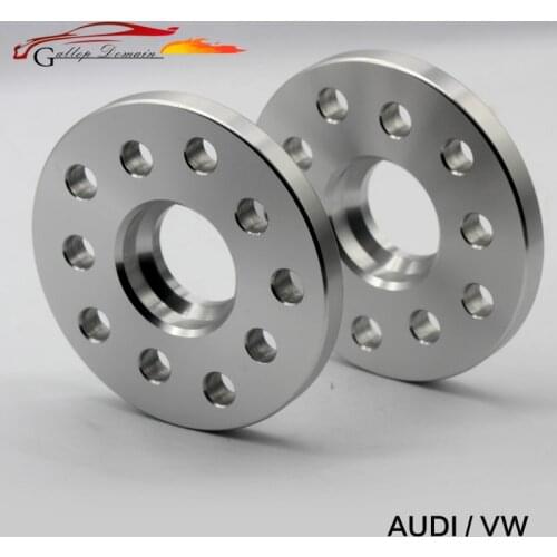 2PC 12mm Wheel Spacer with 10 bolts for Car VW Kit 5x100 &5x112 Golf/Bora/Polo/Octavia/Convert/Cabrio/Jetta/Phaeton/Rabbit/CC