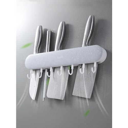 Kitchen Accessories Knife Holder Wall-Mounted Cocina Kitchen Supplies Chopstick Cage Storage Shelf Multi-Function Organizer Rack