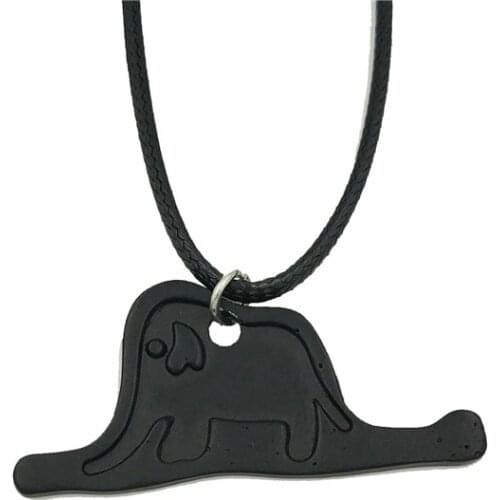 LPHZQH Cute Little Prince Necklace Lucky Elephant Pendant Necklace Women Choker Necklace Fashion Jewelry Charm Accessory Punk