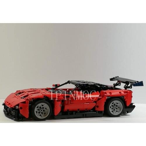 2020 New MOC RC Power Function fit LeGINGlys MOC 18800 Aston Martin Motor kits Building Blocks Bricks toys birthday Gift