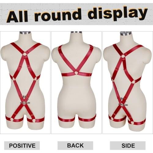 Cross Garter Belt Sexy Lingerie Sword Belt Harness Fashion Hollow Bra Bondage Pole Dance Rave Costume Punk Fetish Suspender