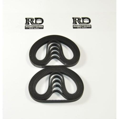 HTD3M Belt, Endless, 159mm/162mm/165mm length, 53 teeth/54 teeth/55 teeth , 9mm width