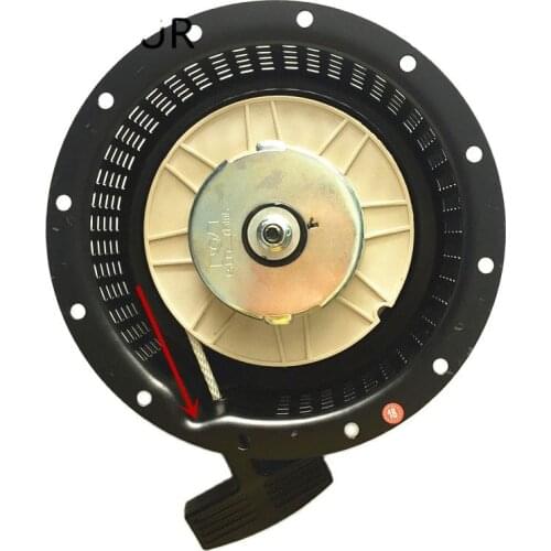 Diesel recoil starter assy for 5kw diesel generator,6HP 178F recoil starter assy, diesel generator accessories starter assembly