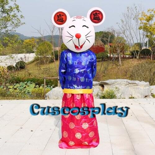 Mouse Mascot Costume Adult Costume Funny Dress Christmas Halloween Birthday Cosplay Apparel