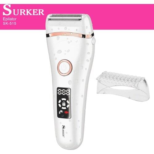 Bikini Trimmer Painless Shaver Electric Razor for Women Body Leg Hair Removal Waterproof USB LCD Display Female Cut Wet Epilator