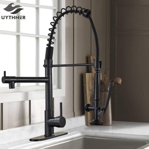 Uythner Black Kitchen Faucets China