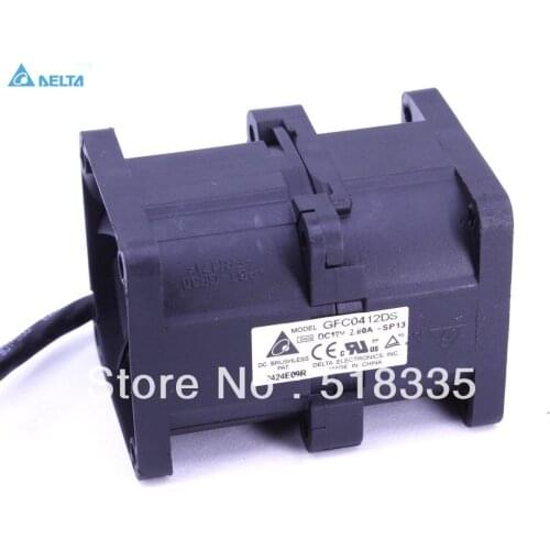 For delta GFC0412DC 4CM 40MM 4056 40*40*56MM 12V 2.80A dual ball bearing cooling fan