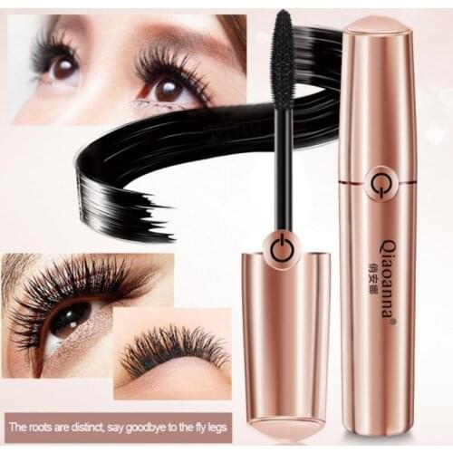 Explosive Style Dense Feather Long Mascara Waterproof Curlingproof Curling Anti-blooming Long-lasting Thick Lashes Primer Makeup