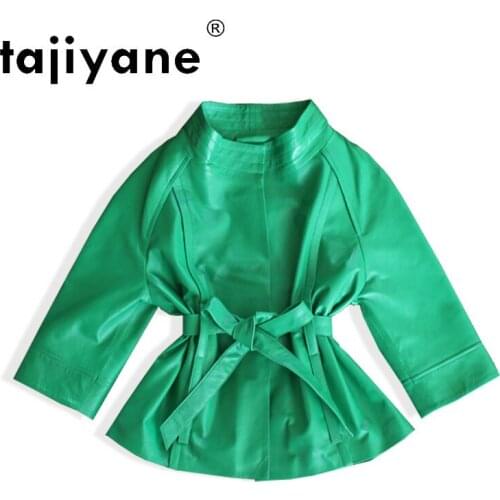 2021 Jacket Womens Made of Genuine Leather Woman Real Sheepskin Coats Women Jackets Korean Style Mujer Chaqueta TN2087