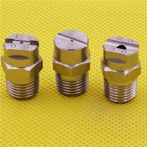 1/4inch flat fan spray nozzle for industrial cleaning factory washing garden irrigation misting sprayer nozzle