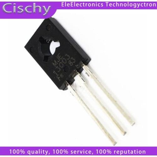 10pcs MJE13003 TO126 E13003-2 E13003 13003 TO-126 Transistor