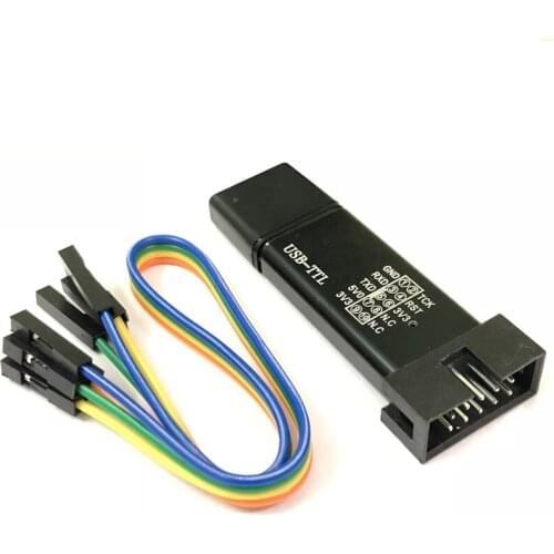 100% New STC MCU automatic download line device USB to TTL free manual cold start programmer STCISP download