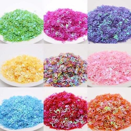 26 letters beads crystal mud accessories nails sequins clothing apparel accessories wedding party decoration materials