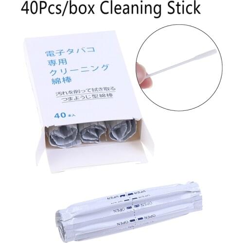 40Pcs Cotton Swabs Wet Alcohol Cotton Swabs Double Head Cleaning Skin Clean Stick