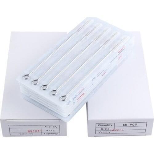 500pcs/lot Medical Steel Tattoo Needles RM Disposable Sterilized Tattoo Needles 5/7/9/11/13/15/25RM Tattoo Equipment Tools