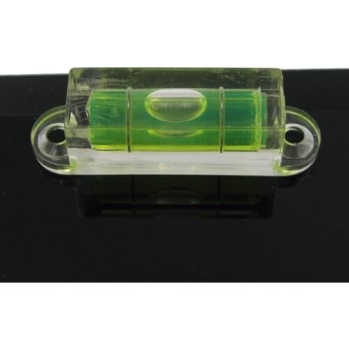 HACCURY Acrylic Square Level Bubble Mini Spirit Level Bubble with ears