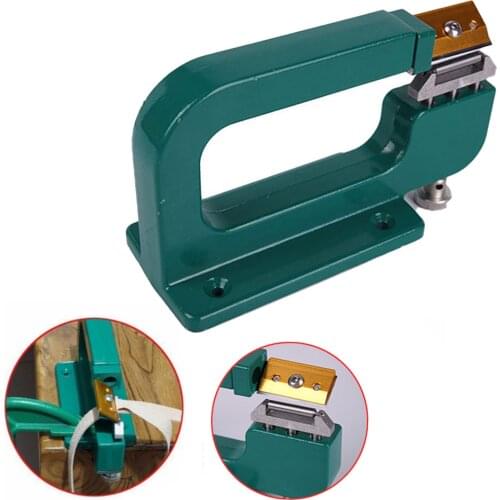 Aluminum Leather Splitter Tool Thinning Machine Leather Diy Craft Shovel Splitter Skiver Paring Peeling Machine Edge Craft