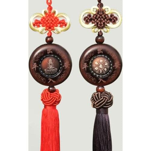 Car supplies safety pendants safety pendants Guanyin car accessories matte Guanyin rearview mirror ornaments