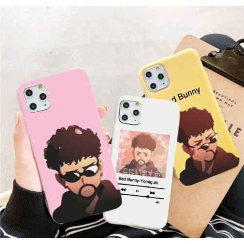 Bad Bunny - Yonaguni phone Case For iPhone 11 12 Pro XS MAX XR X 7 8 6Plus SE 2021 Candy Soft Silicone Phone case