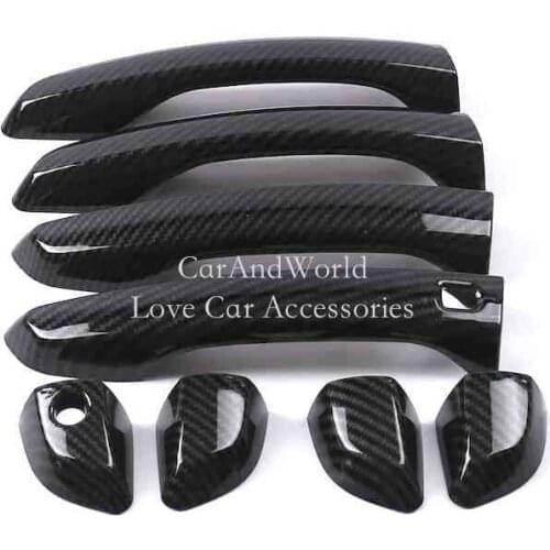 For Changan Eado plus 2020 2021 Door Handle Bowl Holder Frame Molding Trims Garnish ABS Chrome Sticker Car Accessories