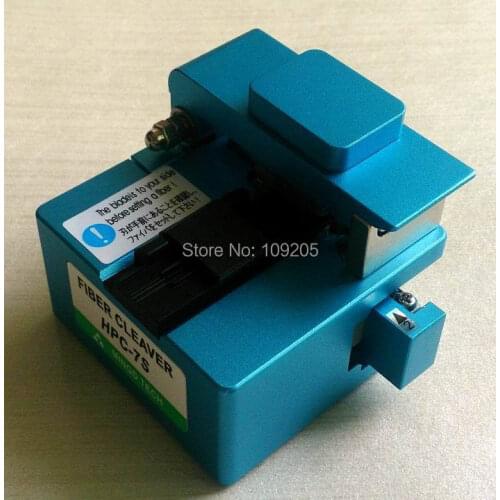 Optical Fiber Cleaver HPC-7S , Auto-return blade , cutting effect as good as fiber cleaver CT08