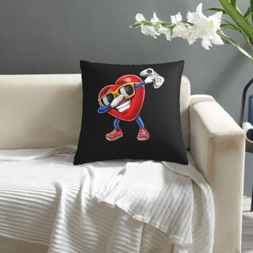 Valentines Day Video Game Dabbing Heart Gamer Gift Boys pillowcase printed cushion cover sofa waist pillow pillow cover