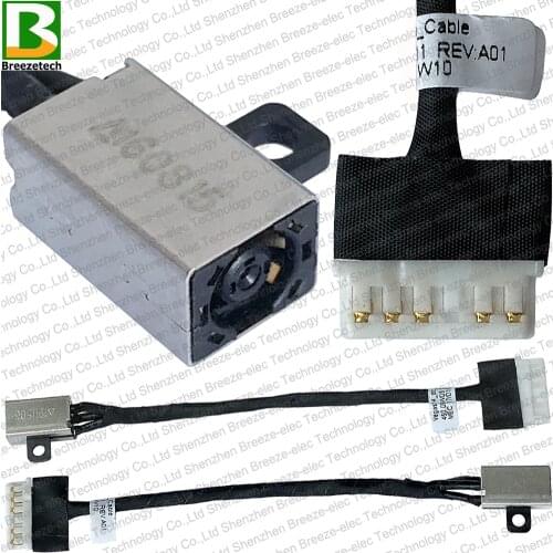 NEW DC POWER JACK w/ Cable for Dell Inspiron 15 3567 I3567 i3567-5664BLK-PUS P63F P63F002 FWGMM 0FWGMM 450.09W05.0001/0011/0021