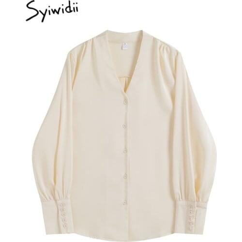 Шелковые блузки Syiwidii China At AliExpress
