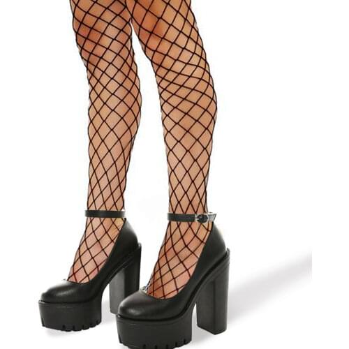 2021 New Best Quality Spring Casual High-heeled Shoes Women Sexy Thick Heels Platform Pumps Black White Big Size 42