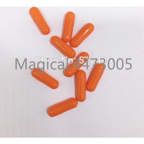 0# 1000pcs size 0 High quality colored hard gelatin empty capsules, orange/purple white capsules ,joined or separated capsules