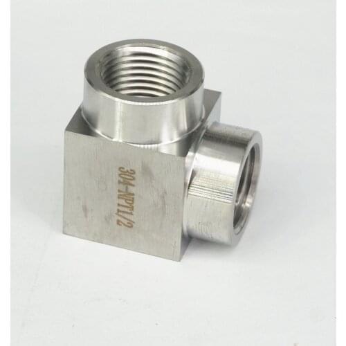 1/2" NPT Female Elbow Pipe Fitting 304 Stainless Steel Water Gas Oil